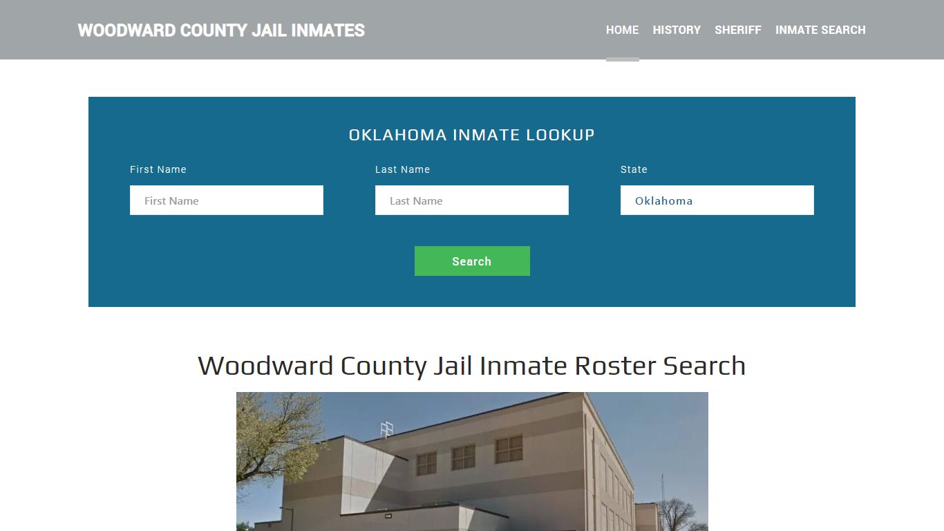 Woodward County Jail Inmate Roster Lookup, Woodward, OK